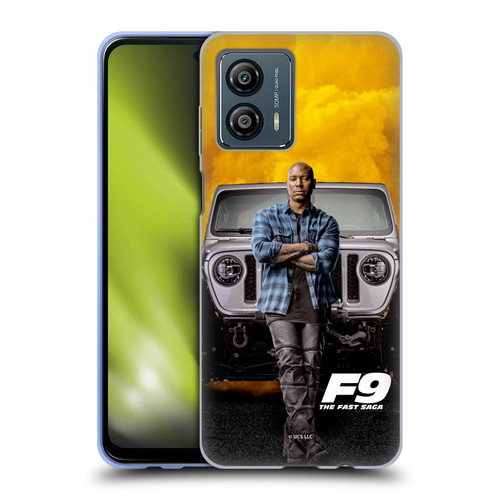 Fast & Furious Franchise Key Art F9 The Fast Saga Roman Soft Gel Case for Motorola Moto G53 5G