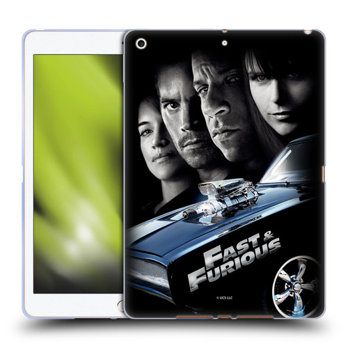 Fast & Furious Franchise Key Art 2009 Movie Soft Gel Case for Apple iPad 10.2 2019/2020/2021