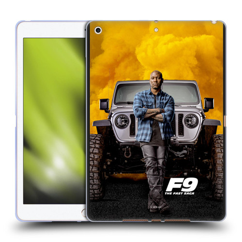 Fast & Furious Franchise Key Art F9 The Fast Saga Roman Soft Gel Case for Apple iPad 10.2 2019/2020/2021