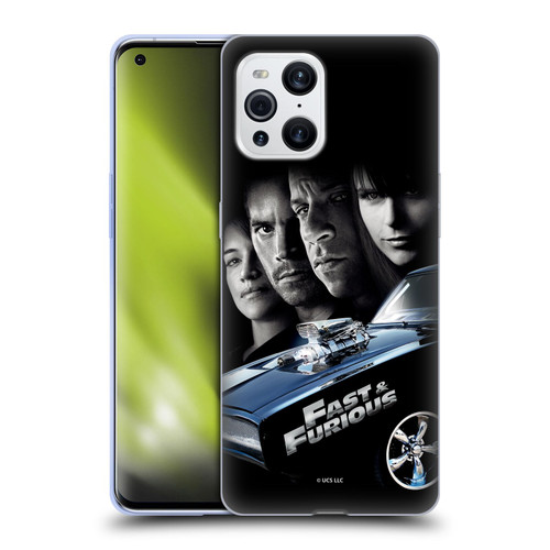 Fast & Furious Franchise Key Art 2009 Movie Soft Gel Case for OPPO Find X3 / Pro