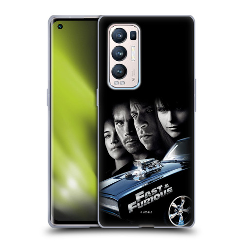 Fast & Furious Franchise Key Art 2009 Movie Soft Gel Case for OPPO Find X3 Neo / Reno5 Pro+ 5G