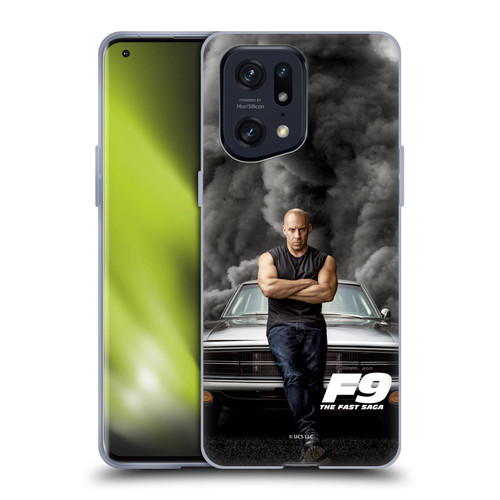 Fast & Furious Franchise Key Art F9 The Fast Saga Dom Soft Gel Case for OPPO Find X5 Pro