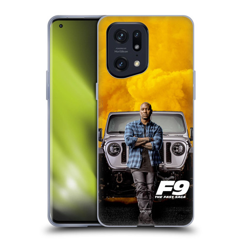 Fast & Furious Franchise Key Art F9 The Fast Saga Roman Soft Gel Case for OPPO Find X5 Pro