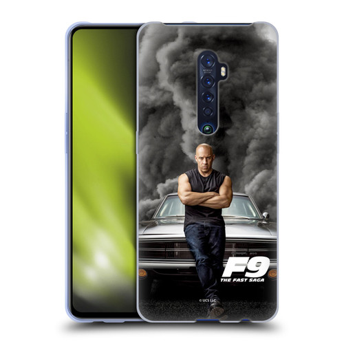 Fast & Furious Franchise Key Art F9 The Fast Saga Dom Soft Gel Case for OPPO Reno 2