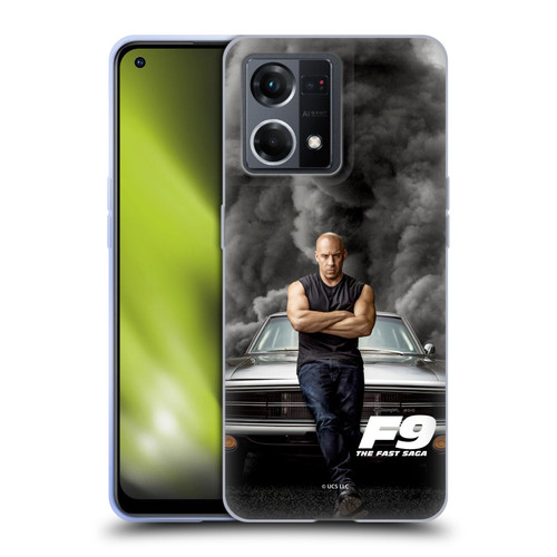 Fast & Furious Franchise Key Art F9 The Fast Saga Dom Soft Gel Case for OPPO Reno8 4G