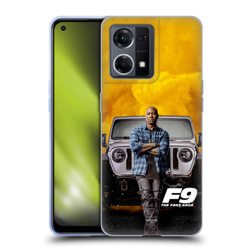 Fast & Furious Franchise Key Art F9 The Fast Saga Roman Soft Gel Case for OPPO Reno8 4G