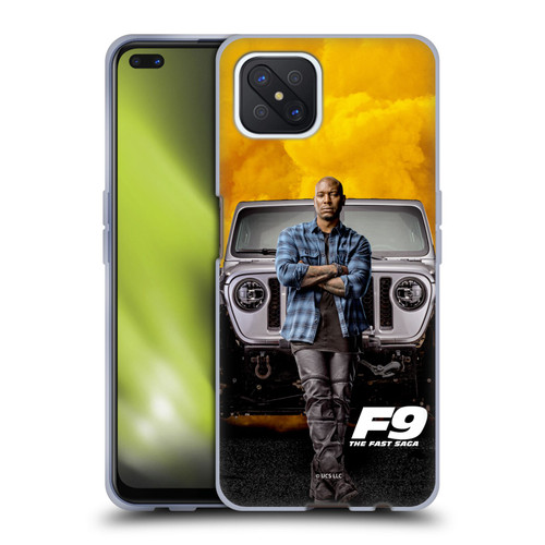 Fast & Furious Franchise Key Art F9 The Fast Saga Roman Soft Gel Case for OPPO Reno4 Z 5G