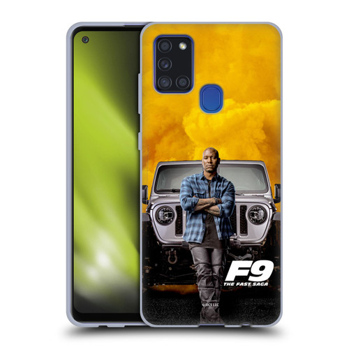 Fast & Furious Franchise Key Art F9 The Fast Saga Roman Soft Gel Case for Samsung Galaxy A21s (2020)