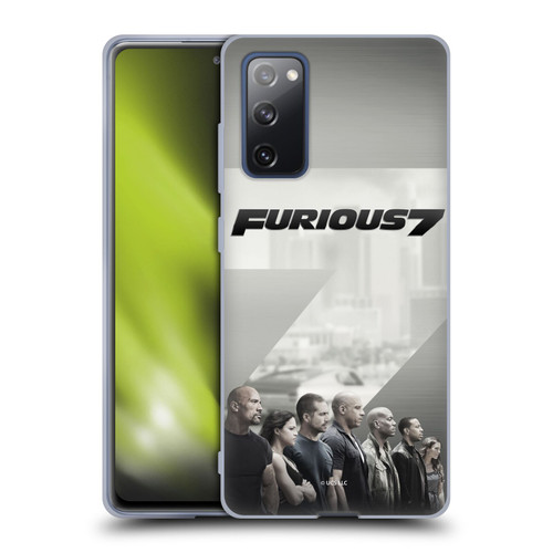 Fast & Furious Franchise Key Art Furious 7 Soft Gel Case for Samsung Galaxy S20 FE / 5G