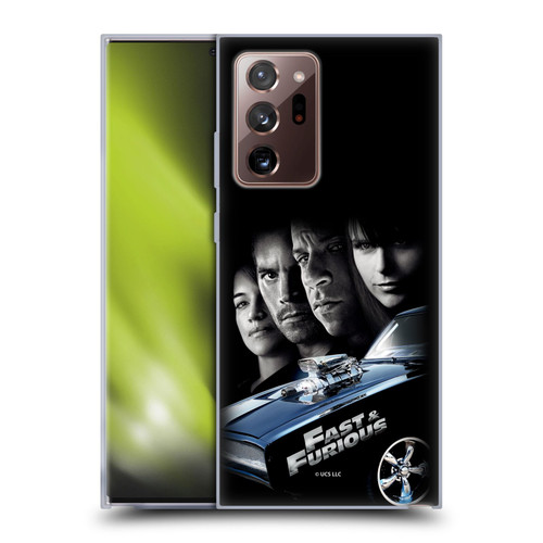 Fast & Furious Franchise Key Art 2009 Movie Soft Gel Case for Samsung Galaxy Note20 Ultra / 5G