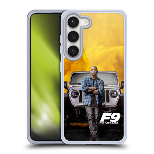 Fast & Furious Franchise Key Art F9 The Fast Saga Roman Soft Gel Case for Samsung Galaxy S23 5G