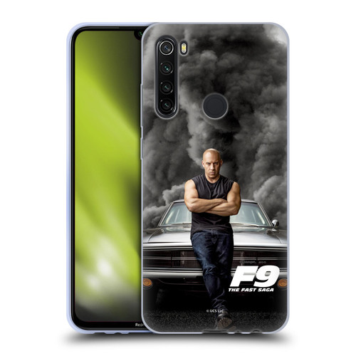 Fast & Furious Franchise Key Art F9 The Fast Saga Dom Soft Gel Case for Xiaomi Redmi Note 8T