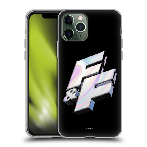 Fast & Furious Franchise Logo Art F&F 3D Soft Gel Case for Apple iPhone 11 Pro