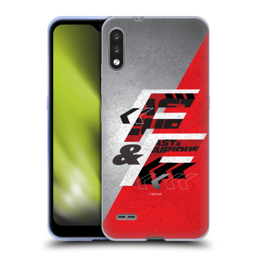 Fast & Furious Franchise Logo Art F&F Red Soft Gel Case for LG K22