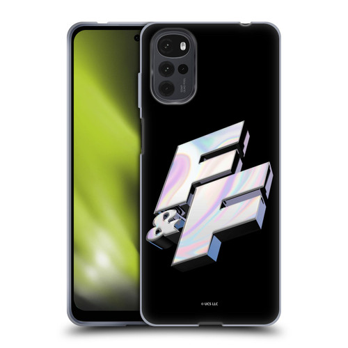 Fast & Furious Franchise Logo Art F&F 3D Soft Gel Case for Motorola Moto G22