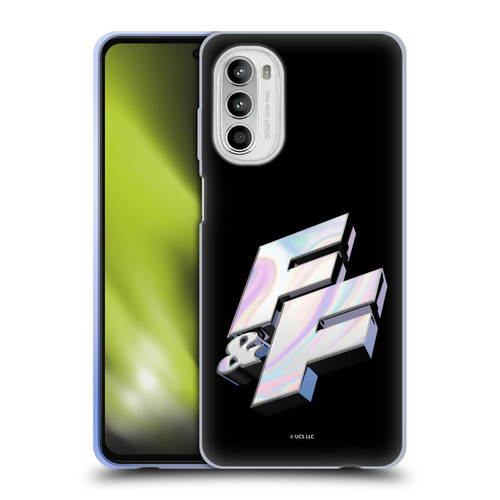 Fast & Furious Franchise Logo Art F&F 3D Soft Gel Case for Motorola Moto G52