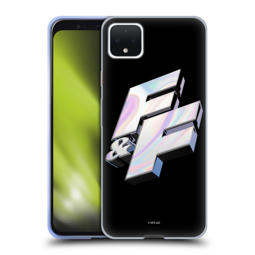 Fast & Furious Franchise Logo Art F&F 3D Soft Gel Case for Google Pixel 4 XL