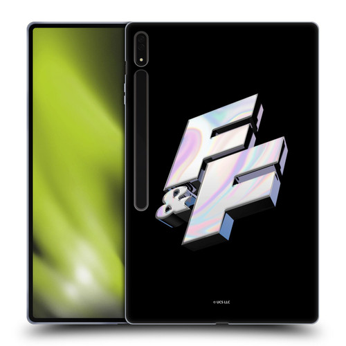 Fast & Furious Franchise Logo Art F&F 3D Soft Gel Case for Samsung Galaxy Tab S8 Ultra