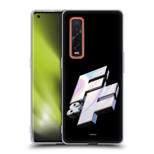 Fast & Furious Franchise Logo Art F&F 3D Soft Gel Case for OPPO Find X2 Pro 5G