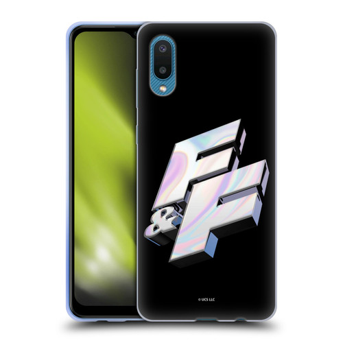 Fast & Furious Franchise Logo Art F&F 3D Soft Gel Case for Samsung Galaxy A02/M02 (2021)