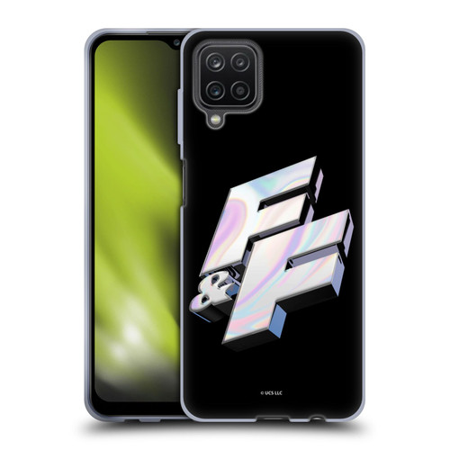 Fast & Furious Franchise Logo Art F&F 3D Soft Gel Case for Samsung Galaxy A12 (2020)