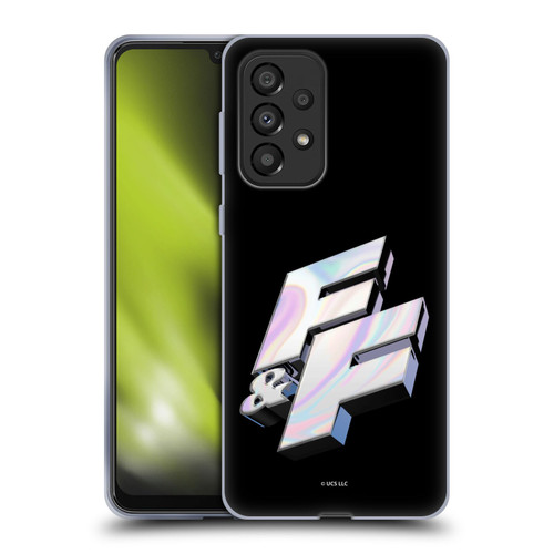 Fast & Furious Franchise Logo Art F&F 3D Soft Gel Case for Samsung Galaxy A33 5G (2022)
