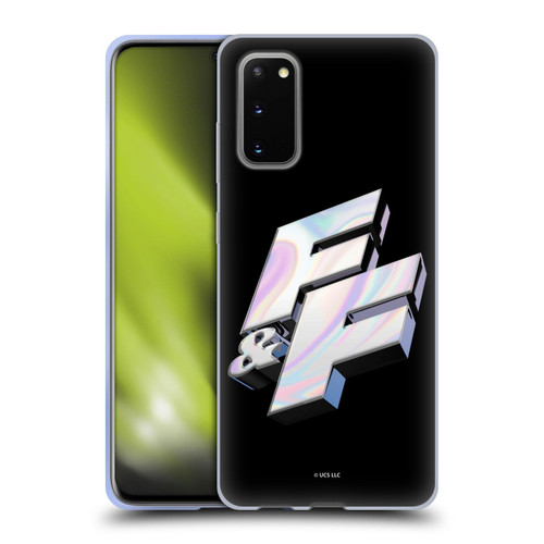 Fast & Furious Franchise Logo Art F&F 3D Soft Gel Case for Samsung Galaxy S20 / S20 5G