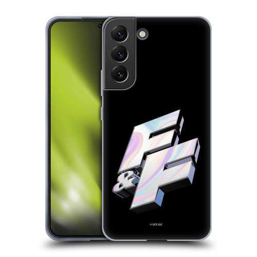 Fast & Furious Franchise Logo Art F&F 3D Soft Gel Case for Samsung Galaxy S22+ 5G