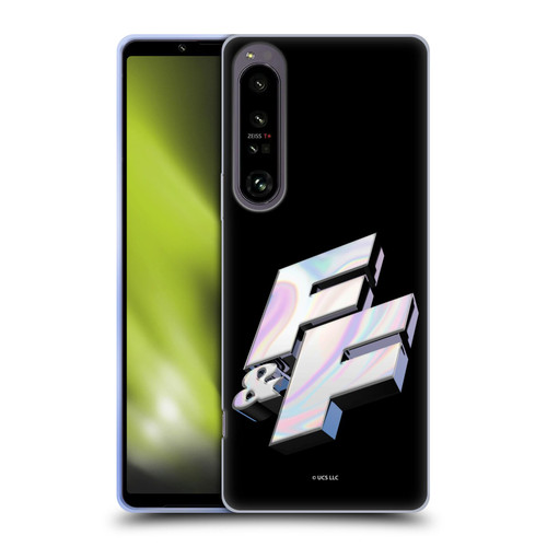 Fast & Furious Franchise Logo Art F&F 3D Soft Gel Case for Sony Xperia 1 IV