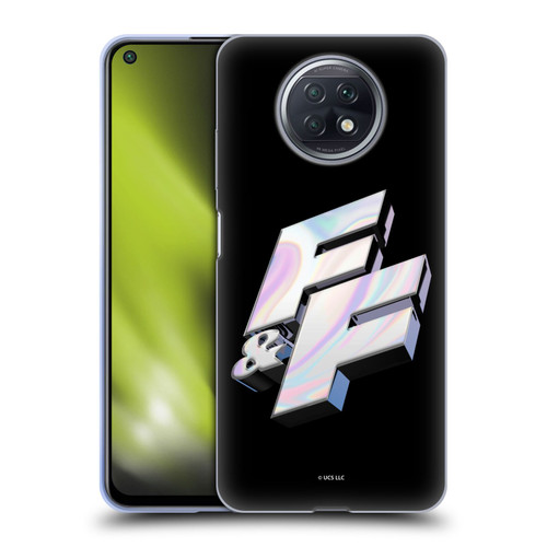 Fast & Furious Franchise Logo Art F&F 3D Soft Gel Case for Xiaomi Redmi Note 9T 5G