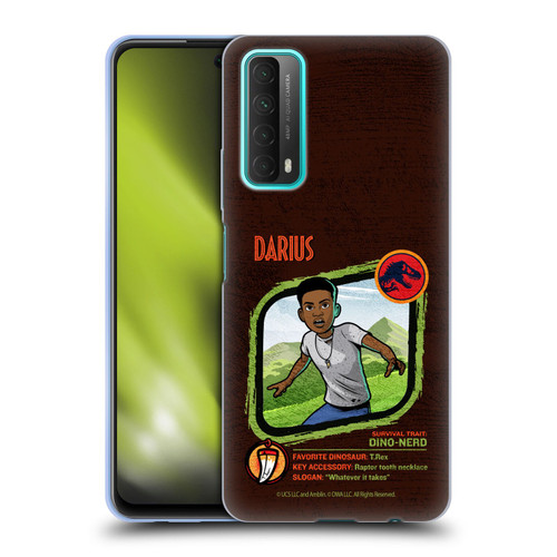 Jurassic World: Camp Cretaceous Character Art Darius Soft Gel Case for Huawei P Smart (2021)