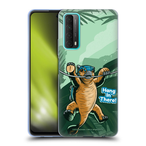 Jurassic World: Camp Cretaceous Character Art Hang In There Soft Gel Case for Huawei P Smart (2021)