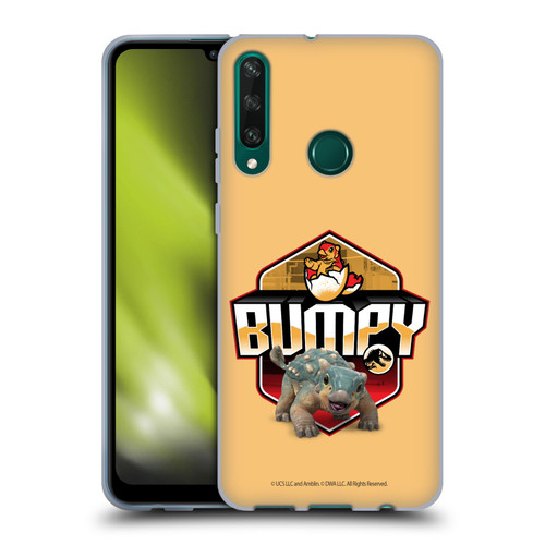 Jurassic World: Camp Cretaceous Character Art Bumpy Soft Gel Case for Huawei Y6p