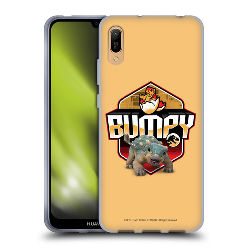 Jurassic World: Camp Cretaceous Character Art Bumpy Soft Gel Case for Huawei Y6 Pro (2019)