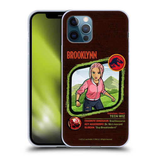 Jurassic World: Camp Cretaceous Character Art Brooklynn Soft Gel Case for Apple iPhone 12 / iPhone 12 Pro