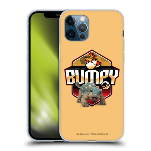 Jurassic World: Camp Cretaceous Character Art Bumpy Soft Gel Case for Apple iPhone 12 / iPhone 12 Pro