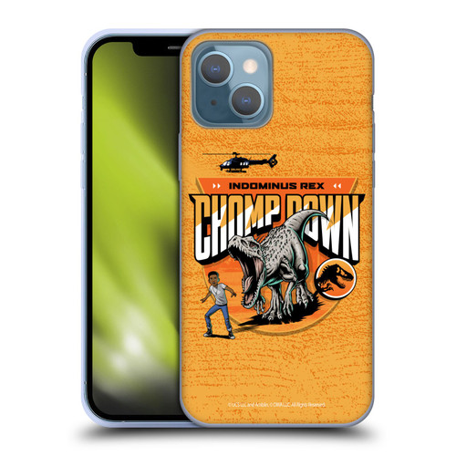 Jurassic World: Camp Cretaceous Character Art Champ Down Soft Gel Case for Apple iPhone 13
