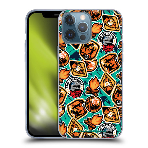 Jurassic World: Camp Cretaceous Character Art Pattern Soft Gel Case for Apple iPhone 13 Pro Max