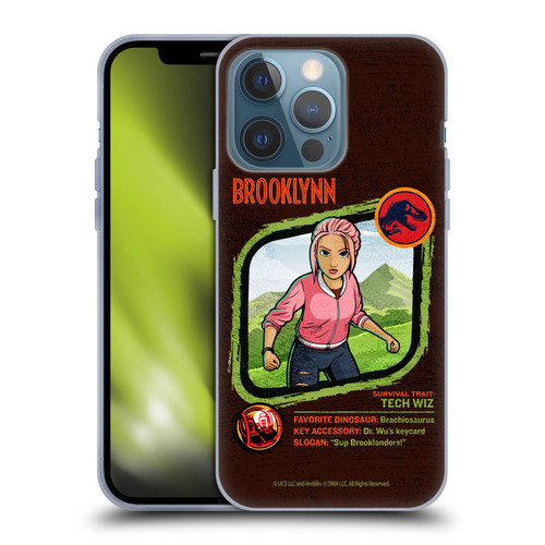 Jurassic World: Camp Cretaceous Character Art Brooklynn Soft Gel Case for Apple iPhone 13 Pro
