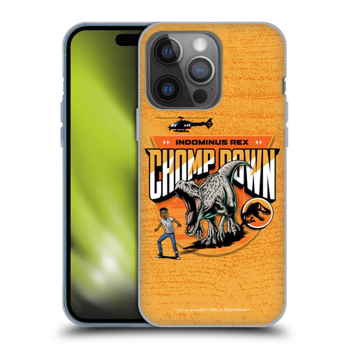 Jurassic World: Camp Cretaceous Character Art Champ Down Soft Gel Case for Apple iPhone 14 Pro