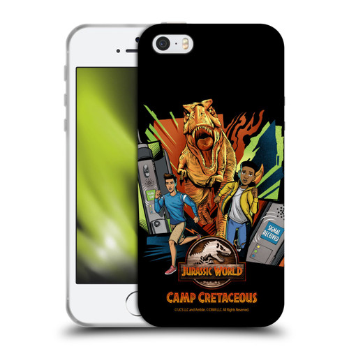 Jurassic World: Camp Cretaceous Character Art Signal Soft Gel Case for Apple iPhone 5 / 5s / iPhone SE 2016