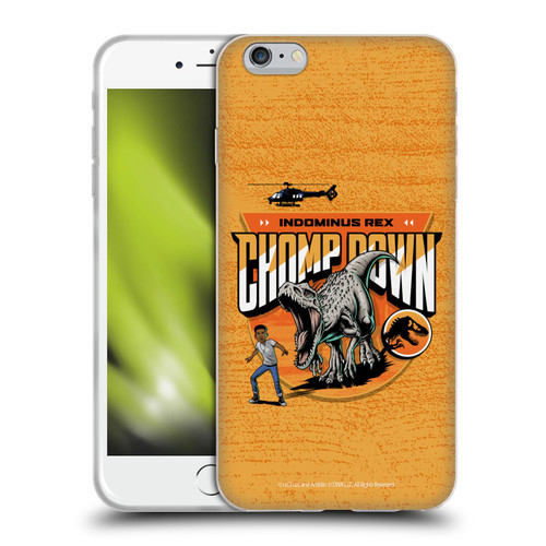 Jurassic World: Camp Cretaceous Character Art Champ Down Soft Gel Case for Apple iPhone 6 Plus / iPhone 6s Plus