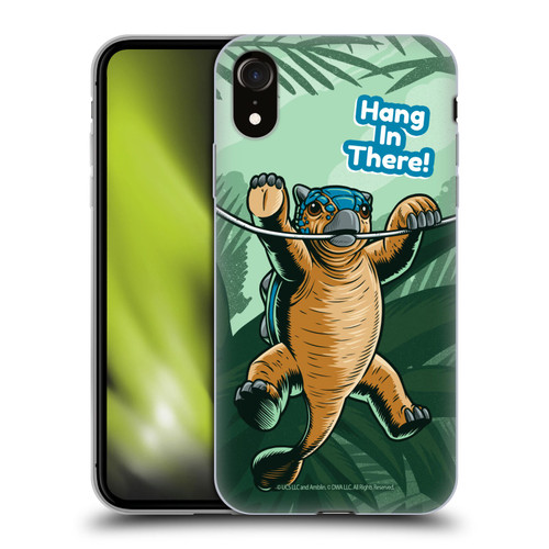 Jurassic World: Camp Cretaceous Character Art Hang In There Soft Gel Case for Apple iPhone XR