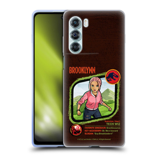 Jurassic World: Camp Cretaceous Character Art Brooklynn Soft Gel Case for Motorola Edge S30 / Moto G200 5G