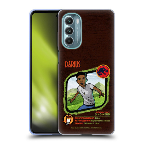 Jurassic World: Camp Cretaceous Character Art Darius Soft Gel Case for Motorola Moto G Stylus 5G (2022)