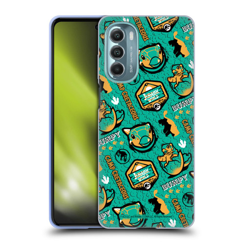 Jurassic World: Camp Cretaceous Character Art Pattern Bumpy Soft Gel Case for Motorola Moto G Stylus 5G (2022)