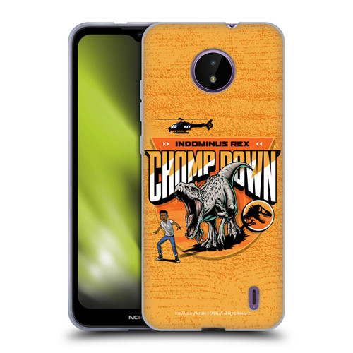 Jurassic World: Camp Cretaceous Character Art Champ Down Soft Gel Case for Nokia C10 / C20