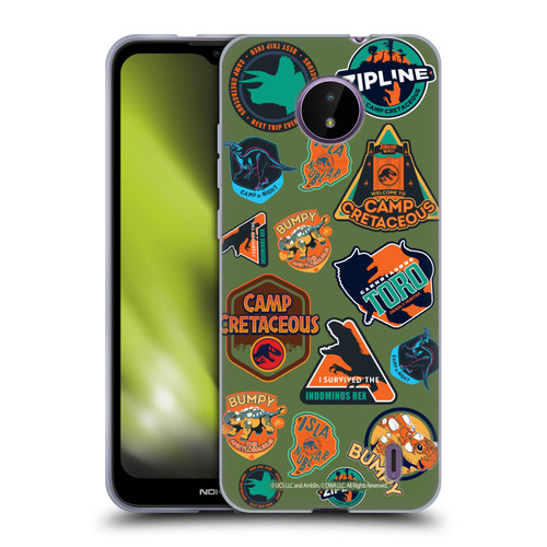 Jurassic World: Camp Cretaceous Character Art Pattern Icons Soft Gel Case for Nokia C10 / C20