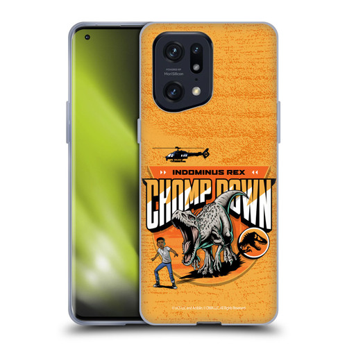 Jurassic World: Camp Cretaceous Character Art Champ Down Soft Gel Case for OPPO Find X5 Pro