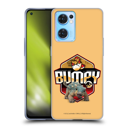 Jurassic World: Camp Cretaceous Character Art Bumpy Soft Gel Case for OPPO Reno7 5G / Find X5 Lite